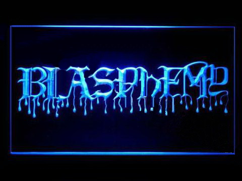 Blasphemy LED Neon Sign